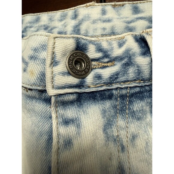 (2) Pair- Smoke Rise Painted Graffiti Distressed Y2K Denim Shorts Streetwear Cut - Picture 12 of 16